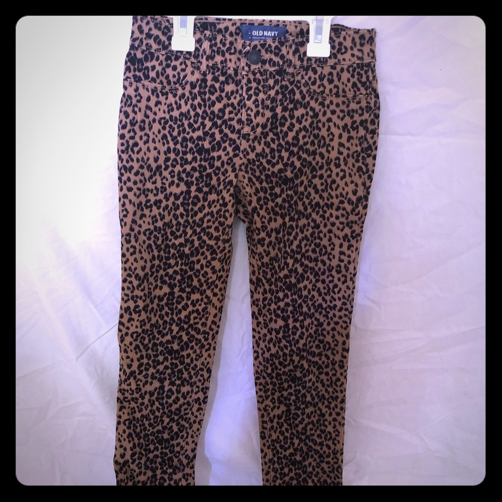 Leopard print Old Navy Jeggings